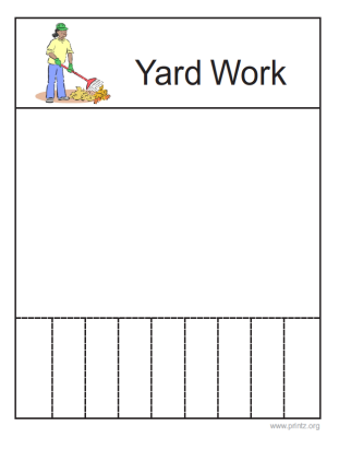 Yardwork Flyer