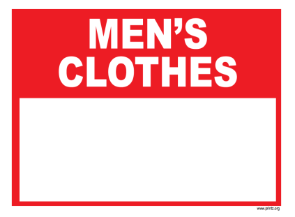 Men's Clothes