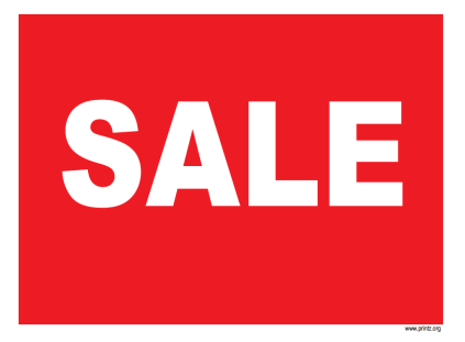 Business Sale Sign