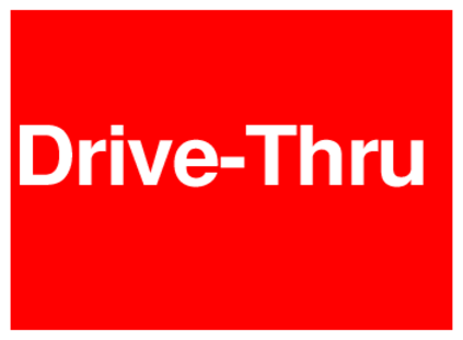 Drive-thru (on Red)