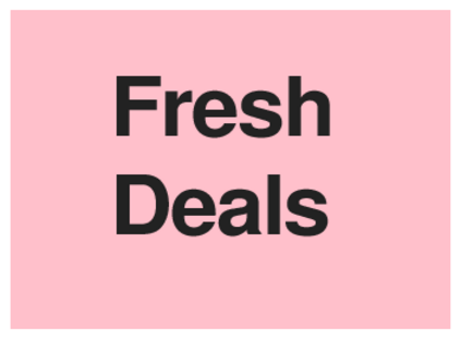 Fresh Deals (on Pink)