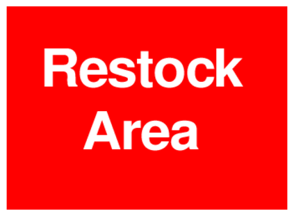 Restock Area (on Red)