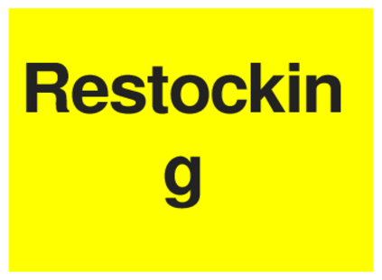 Restocking (on Yellow)