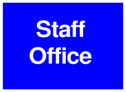 Staff Office (on Blue)