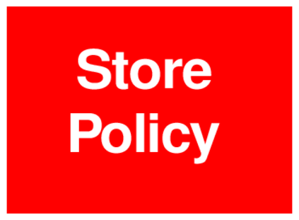 Store Policy (on Red)