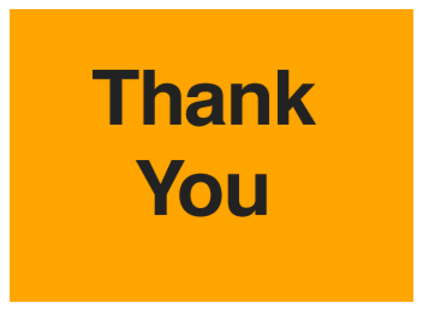 Thank You (on Orange)