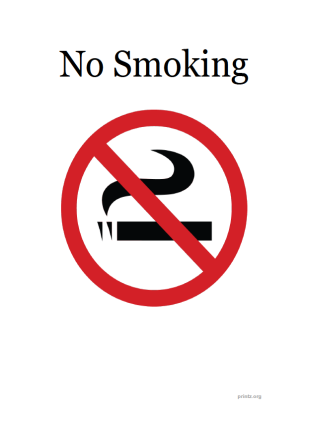No Smoking