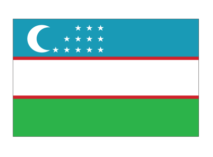 Uzbekistan Flag