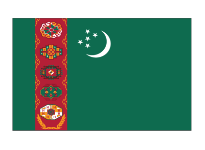 Turkmenistan Flag