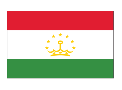 Tajikistan Flag