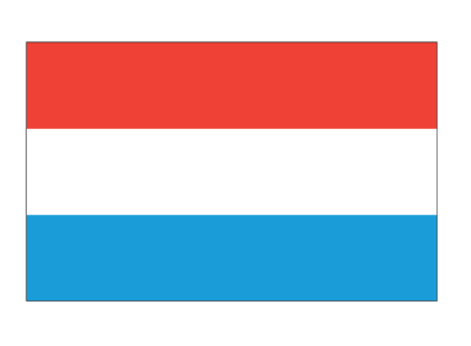 Luxemburg Flag