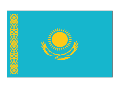 Kazakhstan Flag