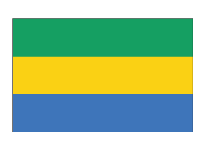 Gabon Flag