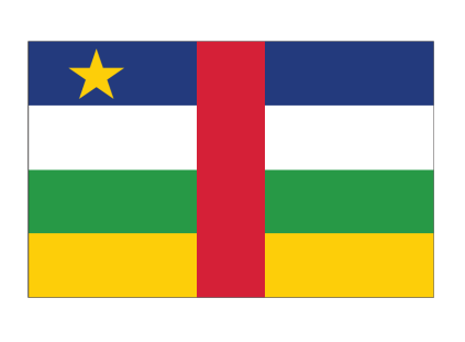 Central African Republic Flag