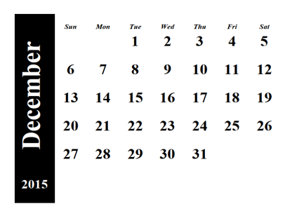 December 2015