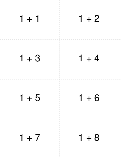 Addition Ones Part 1