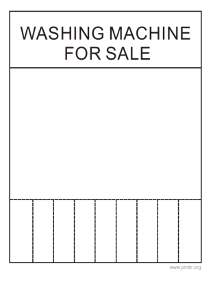 Washing Machine for Sale