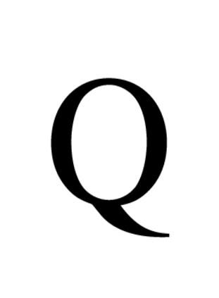 Q in Times Roman