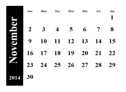 November 2014