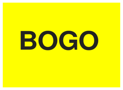 Bogo (on Yellow)