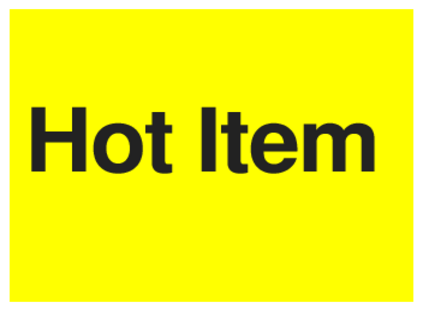 Hot Item (on Yellow)
