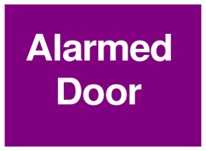 Alarmed Door (on Purple)