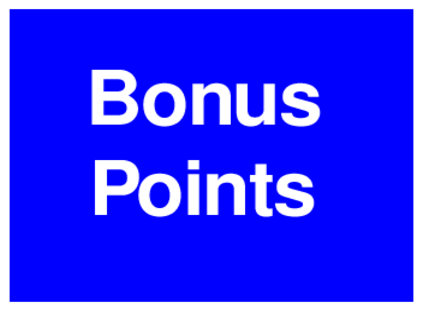 Bonus Points (on Blue)