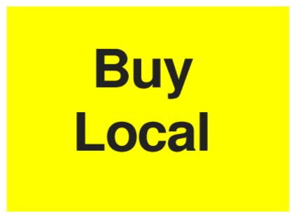 Buy Local (on Yellow)