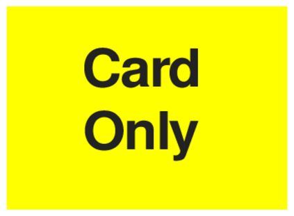 Card Only (on Yellow)