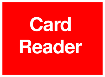 Card Reader (on Red)