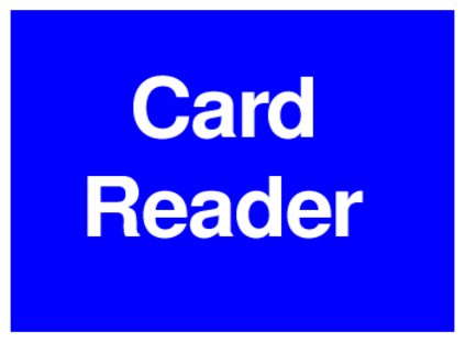 Card Reader (on Blue)