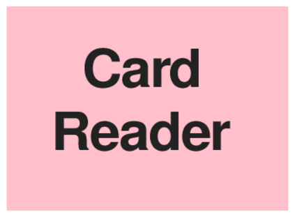 Card Reader (on Pink)