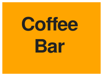 Coffee Bar (on Orange)