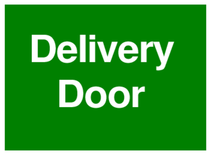 Delivery Door (on Green)
