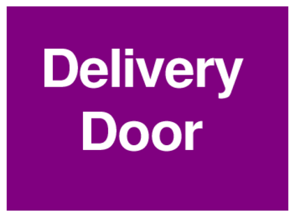 Delivery Door (on Purple)
