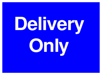 Delivery Only (on Blue)