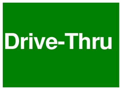 Drive-thru (on Green)