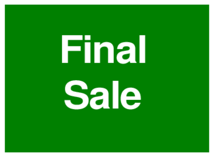 Final Sale (on Green)