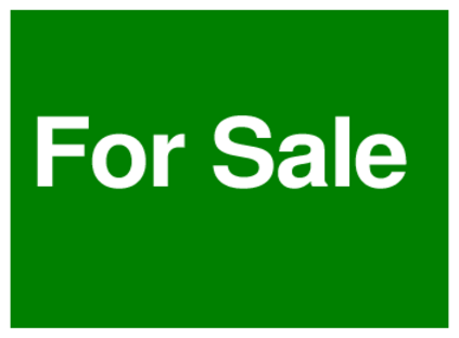 For Sale (on Green)