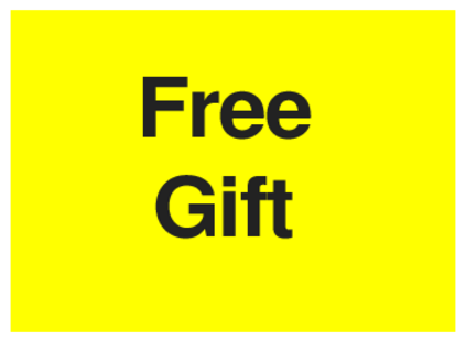 Free Gift (on Yellow)
