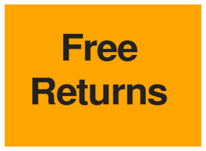 Free Returns (on Orange)
