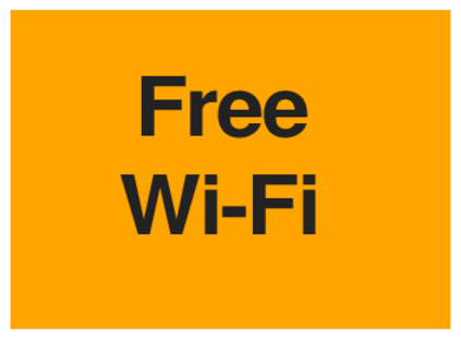 Free Wi-fi (on Orange)