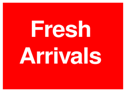 Fresh Arrivals (on Red)