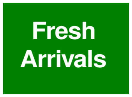 Fresh Arrivals (on Green)