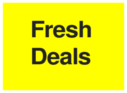 Fresh Deals (on Yellow)