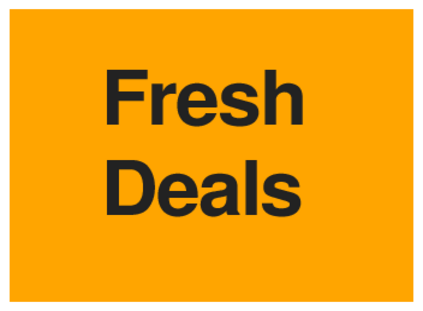 Fresh Deals (on Orange)
