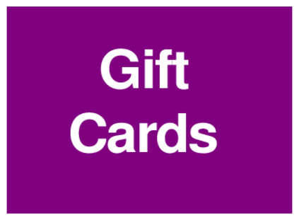 Gift Cards (on Purple)