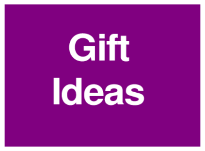 Gift Ideas (on Purple)