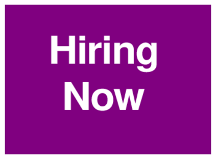 Hiring Now (on Purple)