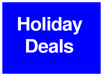 Holiday Deals (on Blue)